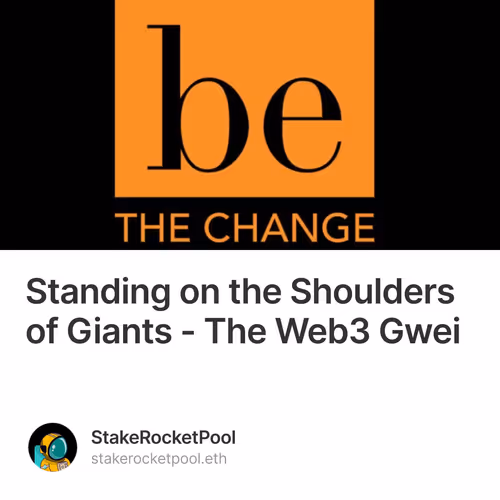 Standing on the Shoulders of Giants - The Web3 Gwei