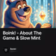 Boink! - About The Game & Slow Mint