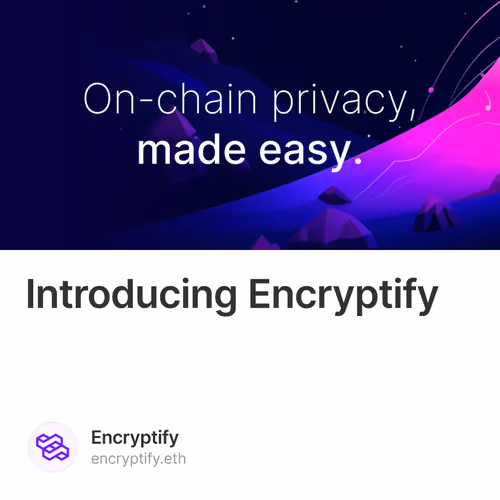 Introducing Encryptify