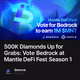 500K Diamonds Up for Grabs: Vote Bedrock at Mantle DeFi Fest Season 1