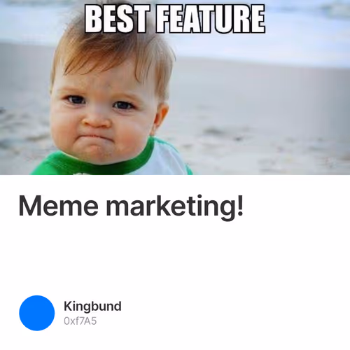 Meme marketing!
