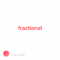 fractional V3