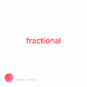fractional V3