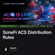 SoneFi ACS Distribution Rules