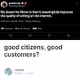 good citizens good customers