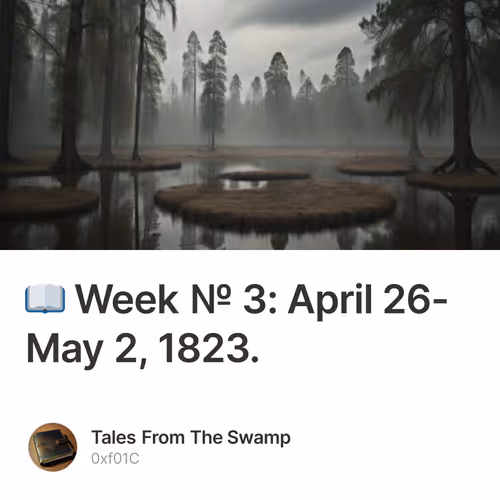 📖 Week № 3: April 26-May 2, 1823.