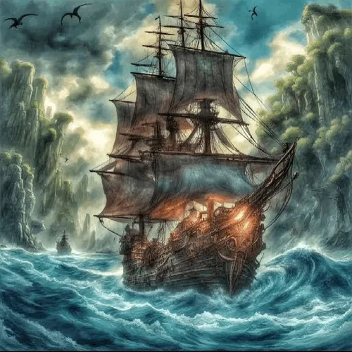 Aincent Sea by A.kumara [OPETH]