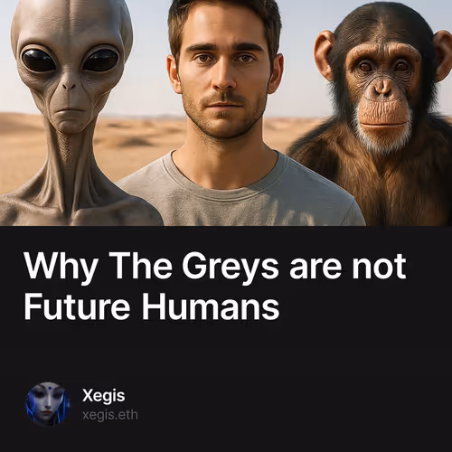 Why The Greys are not Future Humans