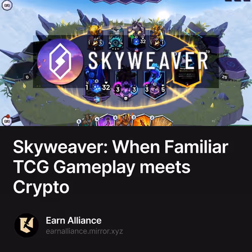 Skyweaver: When Familiar TCG Gameplay meets Crypto