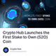 Crypto Hub Launches the First Stake to Own (S2O) Coin