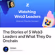 The Stories of 5 Web3 Leaders and What They Do Onchain