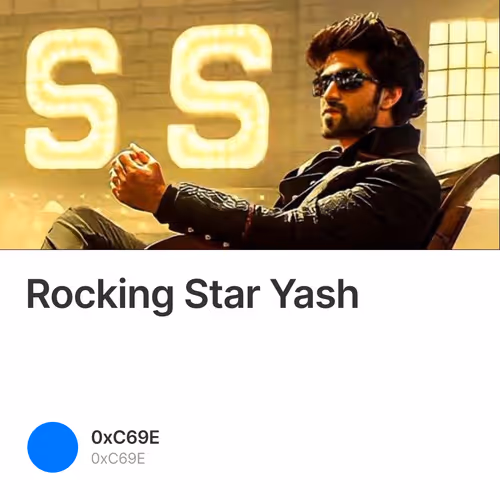 Rocking Star Yash