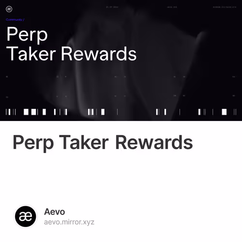 Perp Taker Rewards