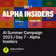 AI Summer Campaign 2023 / Day 7 - Alpha Insiders
