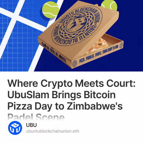 Where Crypto Meets Court: UbuSlam Brings Bitcoin Pizza Day to Zimbabwe's Padel Scene