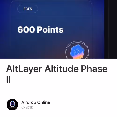 AltLayer Altitude Phase II