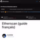 Etherscan (guide français)