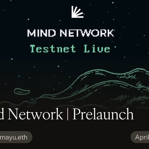 Mind Network | Prelaunch