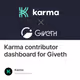 Karma contributor dashboard for Giveth