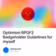 Optimism RPGF2 Badgeholder Guidelines for myself