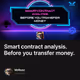 Smart contract analysis. Before you transfer money.