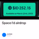 Space I'd airdrop