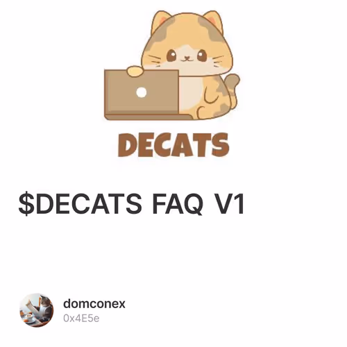 $DECATS FAQ V1