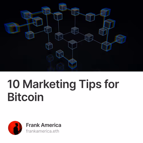 10 Marketing Tips for Bitcoin