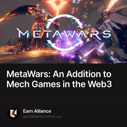 MetaWars: An Addition to Mech Games in the Web3