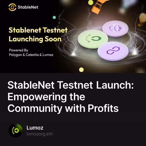 StableNet Testnet Launch: Empowering the Community with Profits