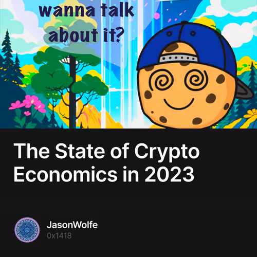 The State of Crypto Economics in 2023