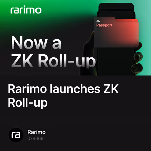 Rarimo launches ZK Roll-up