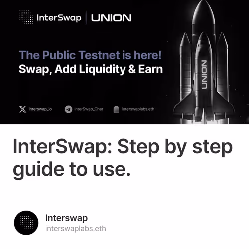 InterSwap: Step by step guide to use.