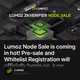 Lumoz Node Sale is coming in hot! Pre-sale and Whitelist Registration will officially begi