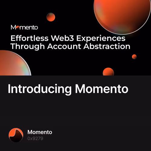 Introducing Momento