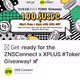 💸 Get ready for the ZNSConnect x XPLUS #Token2049 FOMO Giveaway! 🚀