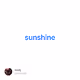 sunshine - 1mCJvCwY5w