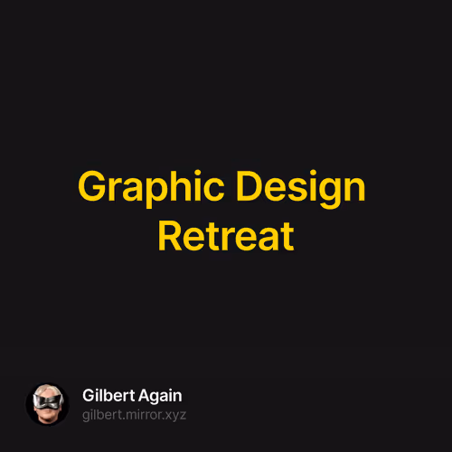 Graphic Design Retreat