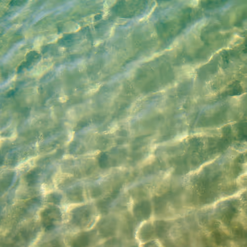 Crystal clear water