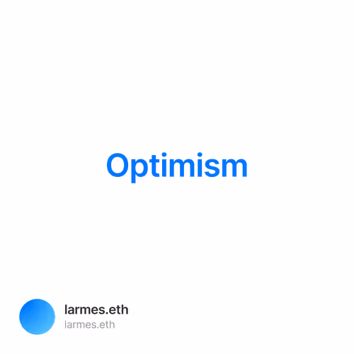 Optimism - kePFlUUU0t