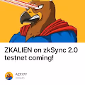 ZKALIEN on zkSync 2.0 testnet coming!