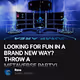 LOOKING FOR FUN IN A BRAND NEW WAY THROW A METAVERSE PARTY