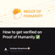 How to get verified on Proof of Humanity ✅