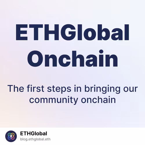 ETHGlobal Onchain