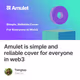 Amulet is simple and reliable cover for everyone in web3