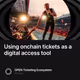 Using onchain tickets as a digital access tool