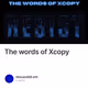 The words of Xcopy