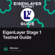 EigenLayer Stage 1 Testnet Guide