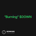 "Burning" $DOWN