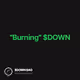 "Burning" $DOWN